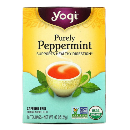 Yogi Tea OG2 Purely Peppermint At Least 95% Organic