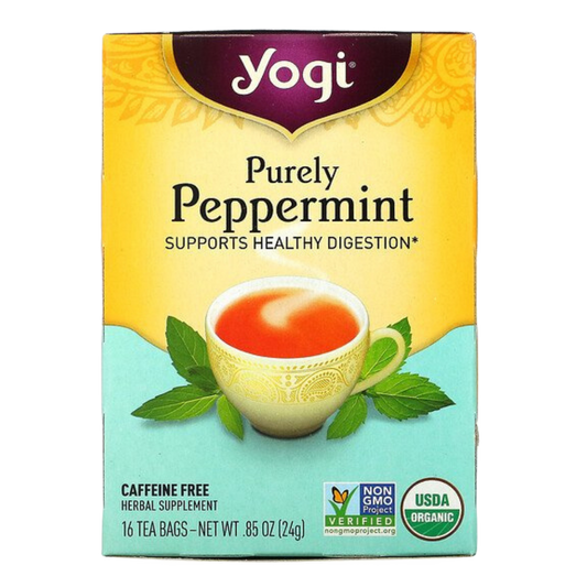 Yogi Tea OG2 Purely Peppermint At Least 95% Organic