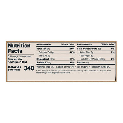 Screamin Sicilian Cheese Pizza, 20.8oz.