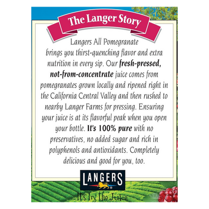Langers Pomegranate Juice 32oz Btl