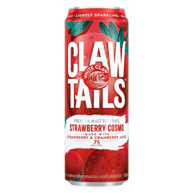 White Claw Clawtails Strawberry Cosmo 19.2oz Can 7% ABV
