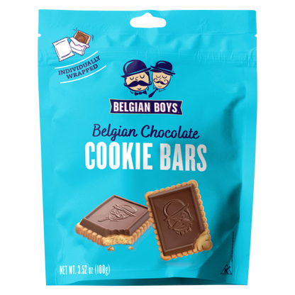 Belgian Boys Chocolate Cookie Bars 3.5oz
