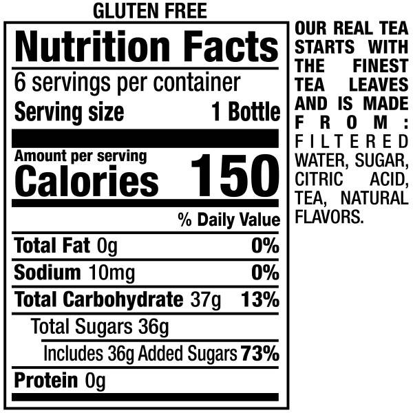 Snapple Lemon Tea 16oz 6pk Bottle