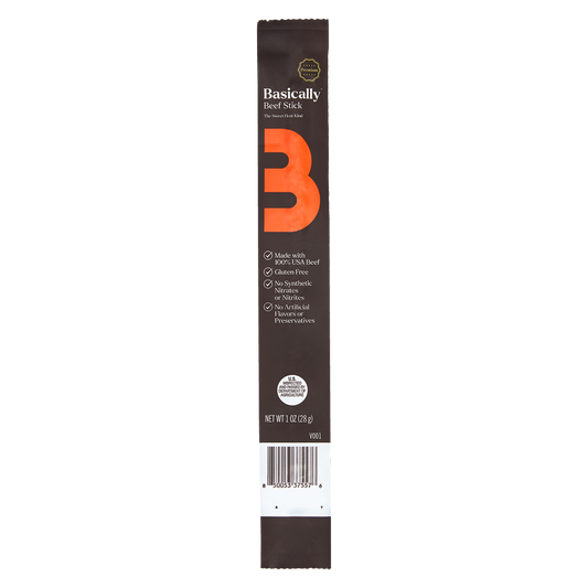 Basically Sweet Heat Beef Stick, 1oz