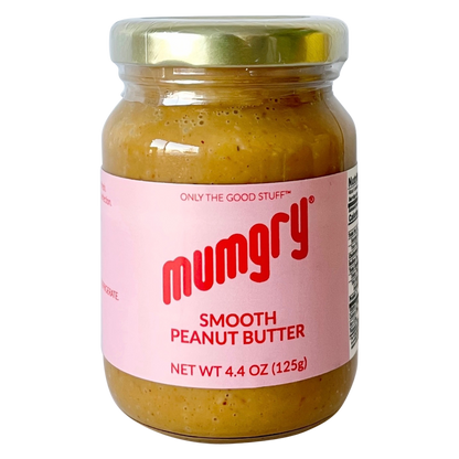 Mumgry Smooth Peanut Butter Mini Jar 4.4oz