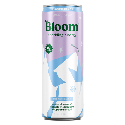 Bloom Sparkling Energy Glacier Crush 12oz Can