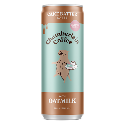 Chamberlain Coffee Oatmilk Cake Batter Latte 11oz Can