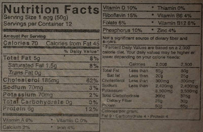 Chino Valley Ranchers Grade A Omega-3 Soy Free Large Eggs - 12ct