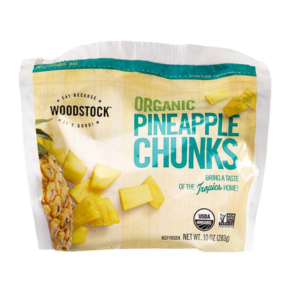 Woodstock Organic Pineapple Chunks 10oz