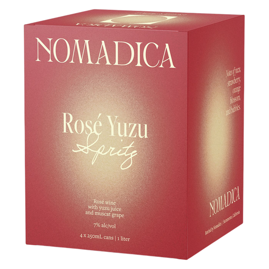 Nomadica Yuzu Rose Spritz 4pk 250ml Can
