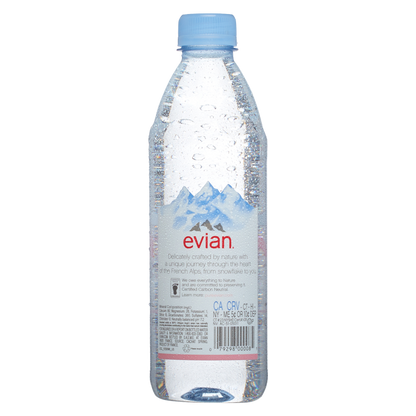 Evian Natural Spring Water 500ml Btl