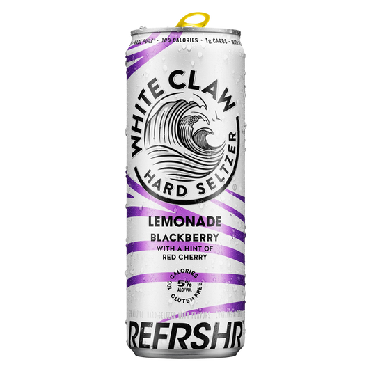 White Claw REFRSHR Lemonade Blackberry with a hint of Red Cherry Single 12oz Can 5.0% ABV