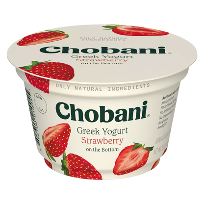 Chobani Strawberry on the Bottom Nonfat Greek Yogurt - 5.3oz