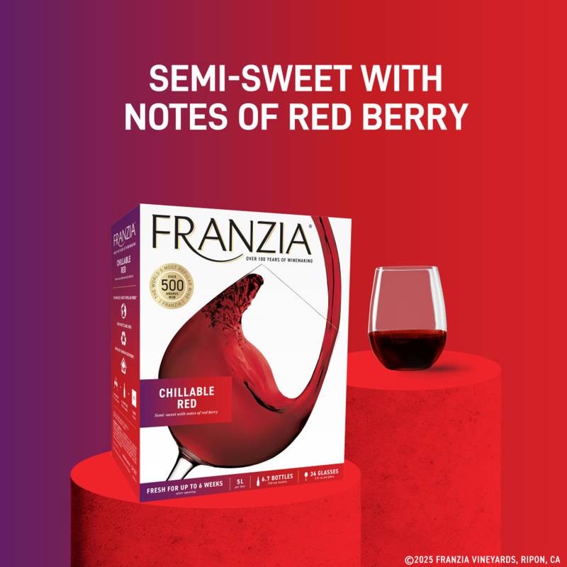 Franzia Chillable Red 5L Box