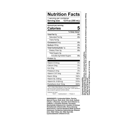 Juvee Tropical Crush Energy 12oz Can