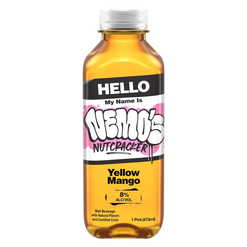 Nemo's Nutcracker Yellow Mango 16oz Bottle 8% ABV