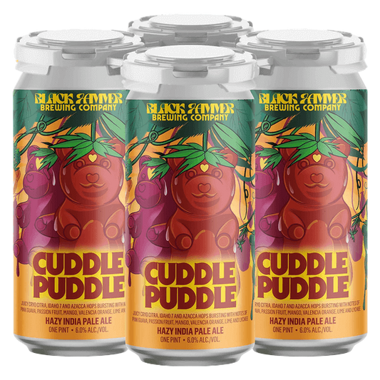 Black Hammer Cuddle Puddle Hazy IPA (4PKC 16 OZ) (4PKC 16 OZ)