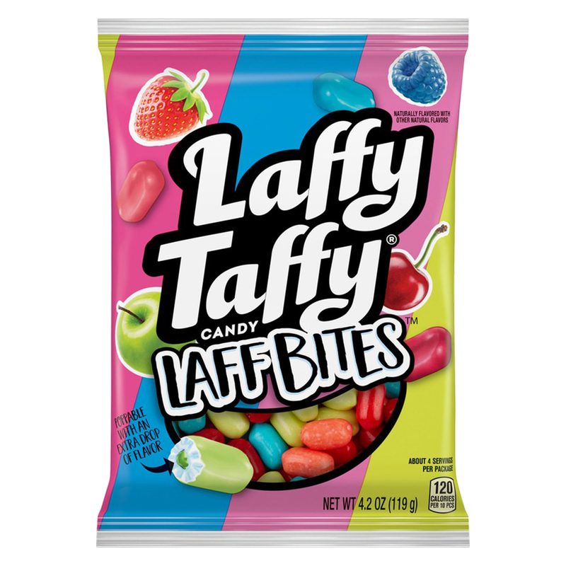 Laffy Taffy Laff Bites Candy 4.2oz