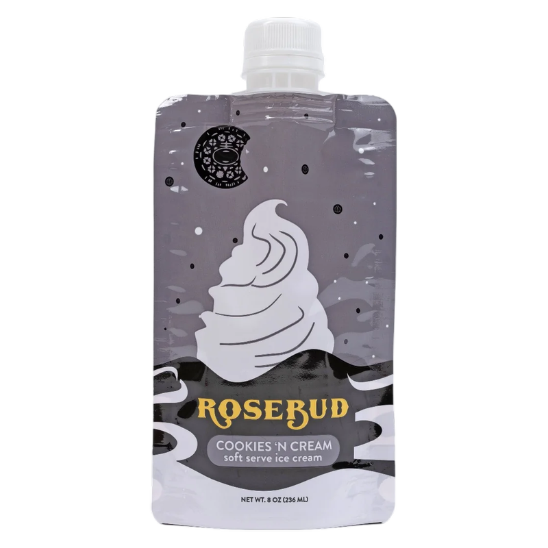 RoseBud Cookies 'n Cream Soft Serve Pouch 8oz