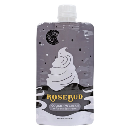 RoseBud Cookies 'n Cream Soft Serve Pouch 8oz