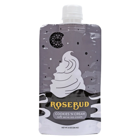 RoseBud Cookies 'n Cream Soft Serve Pouch 8oz