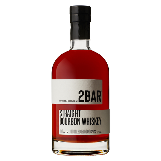 2BAR Straight Bourbon Whiskey BIB 750ml (100 Proof)