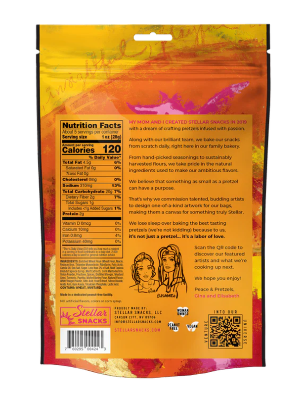 Stellar Snacks French Dijon Pretzels, 5oz