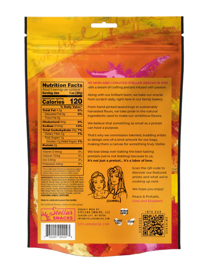 Stellar Snacks French Dijon Pretzels, 5oz