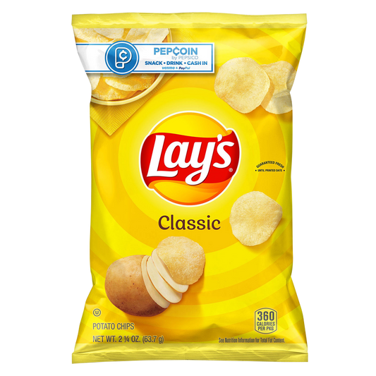 Lay's Classic Potato Chips 2.25oz