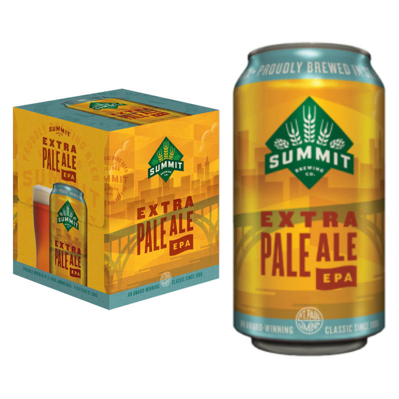 Summit Extra Pale Ale 4pk 16oz Cans 5.1% ABV