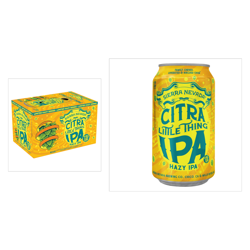 Sierra Nevada Hazy Rotator - Citra Little Thing Hazy IPA 6pk 12oz Can