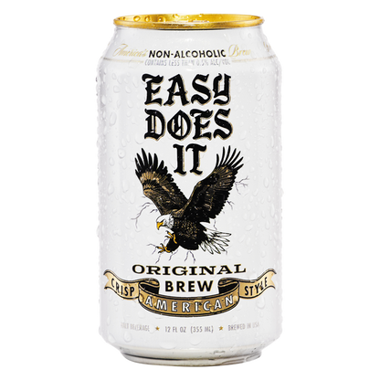 Easy Does It Non-Alcoholic Lager 6pk 12oz Cans