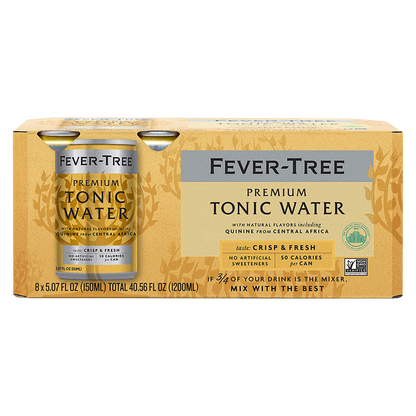 Fever-Tree Premium Indian Tonic Water 8pk 5oz Can