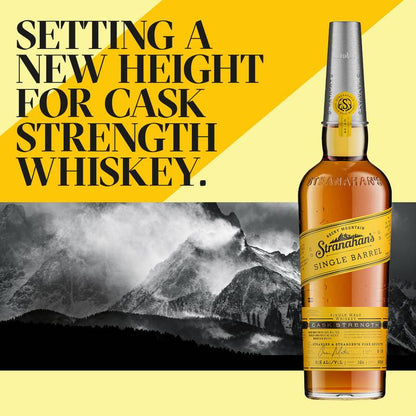 Stranahan’s Cask Strength Single Barrel American Whiskey 750ml (104 Proof)