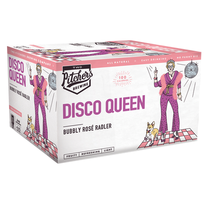 Two Pitchers Brewing Disco Queen Bubbly Rose Radler 6pk 12oz Can