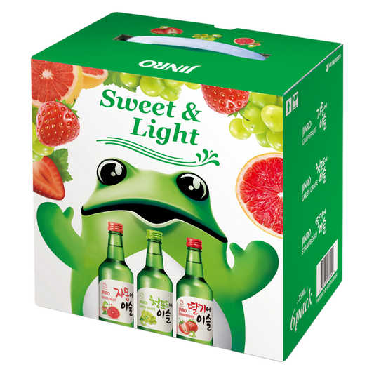 Jinro Assorted Fruit Soju 6pk 375ml