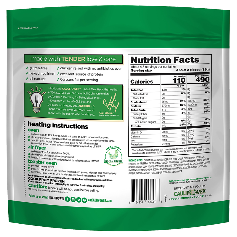 CAULIPOWER Original Chicken Tenders 14oz