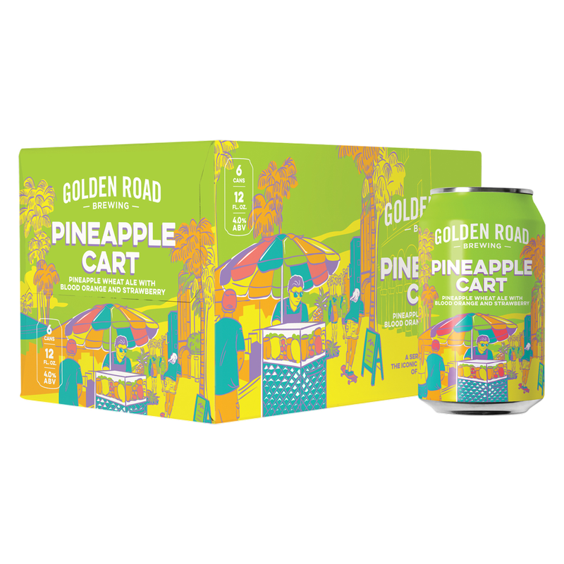 Golden Road Pineapple Cart 6pk 12oz Can 7.1% ABV