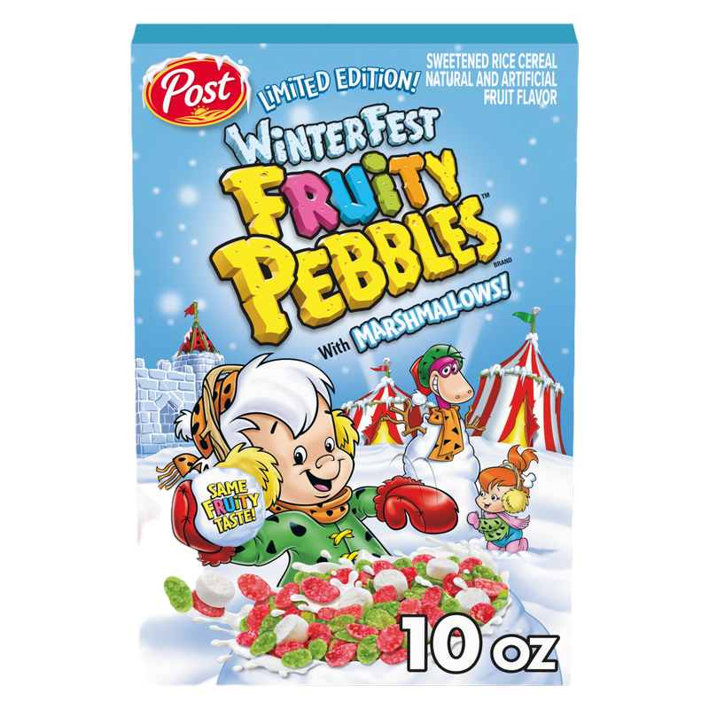 Post WinterFest Pebbles with Marshmallow, 9.5oz