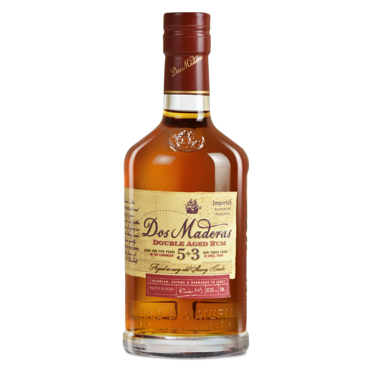 Dos Maderas 5+3 Years Old Double Aged Rum 750ml