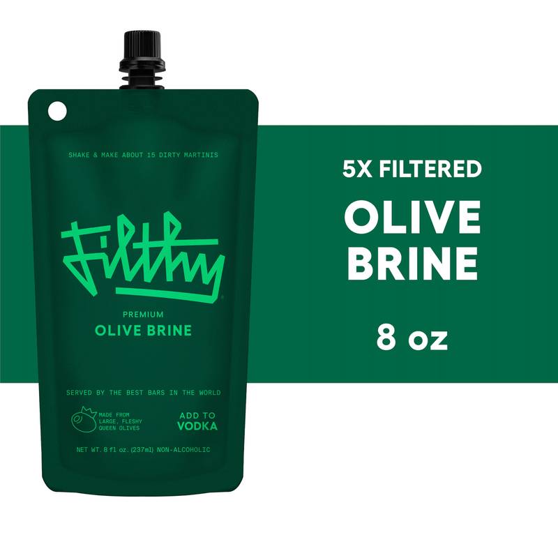 Filthy Olive Brine Pouch 8oz Pouch