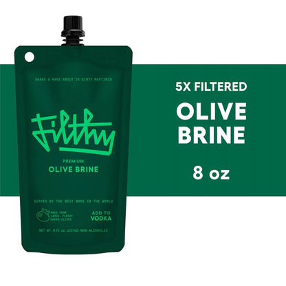Filthy Olive Brine Pouch 8oz Pouch