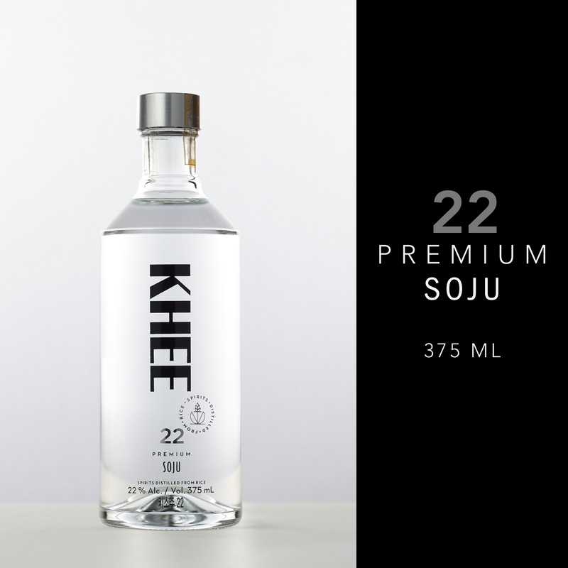 KHEE 22 Premium Soju 375ml (44 Proof)