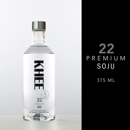 KHEE 22 Premium Soju 375ml (44 Proof)