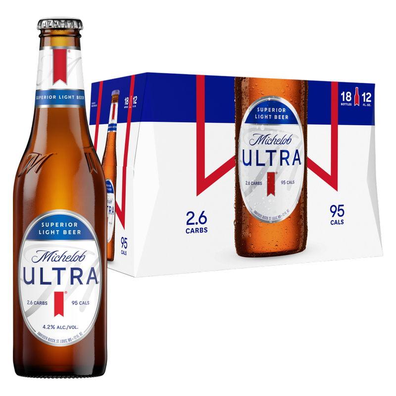 Michelob Ultra 18pk 12oz Bottle