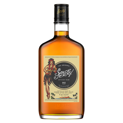 Sailor Jerry Spiced Rum PET 375ml (92 Proof)