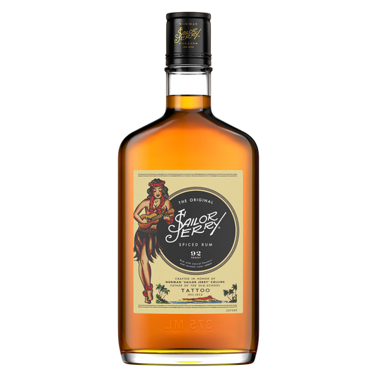 Sailor Jerry Spiced Rum PET 375ml (92 Proof)