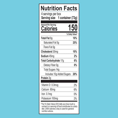 Dippin' Dots Cotton Candy Ice Cream Sundae Cups 4ct