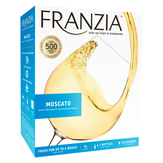 Franzia Vintner Select Moscato White Wine 5L Box