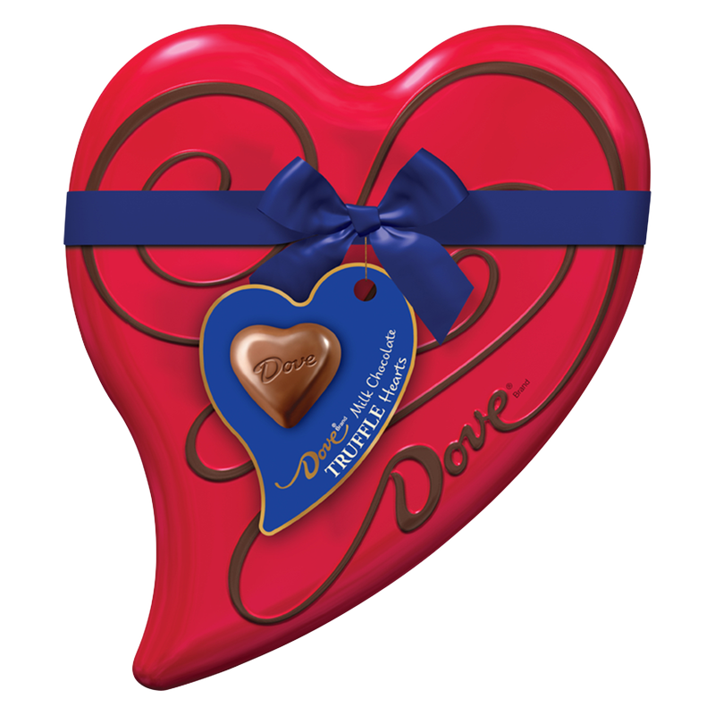 Dove Assorted Chocolates Heart Tin 6.5oz